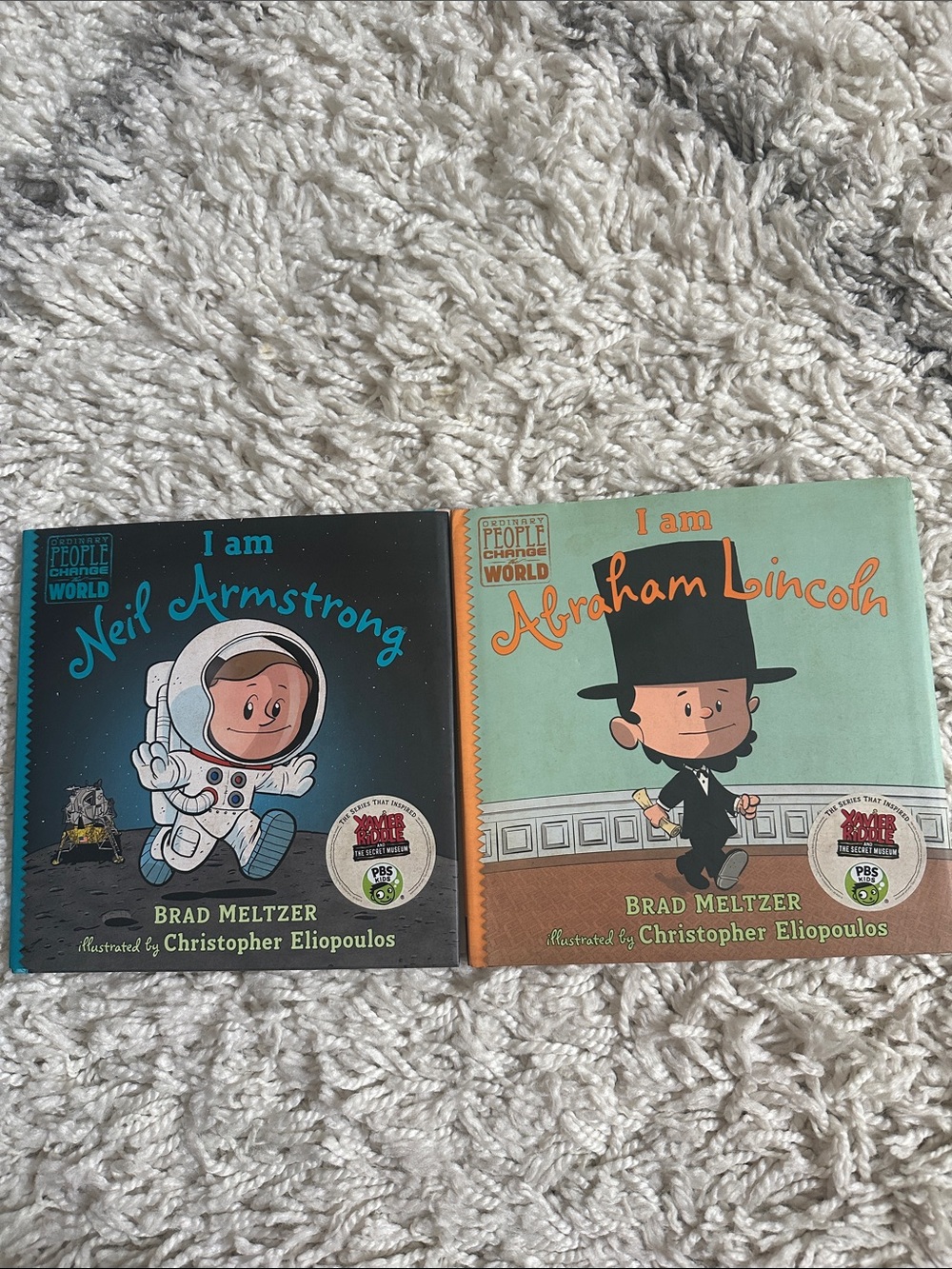 I Am Neil Armstrong and I Am Abraham Lincoln Books